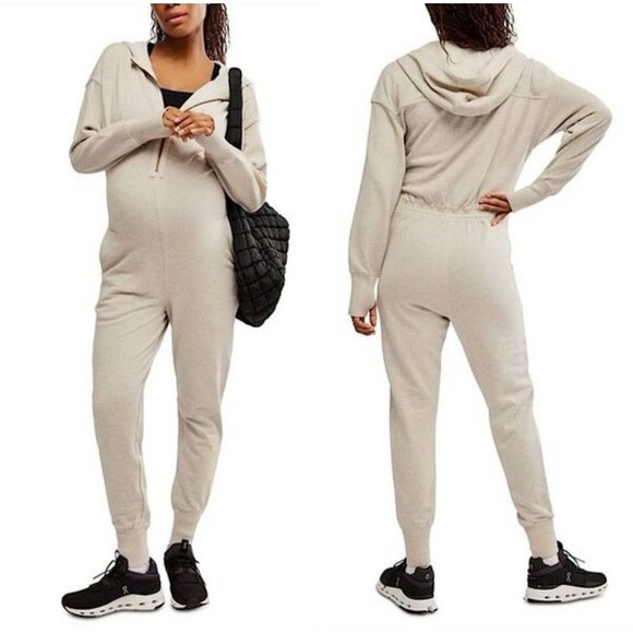 Free People Movement x “Hatch” Maternity Jumpsuit - Picture 1 of 12